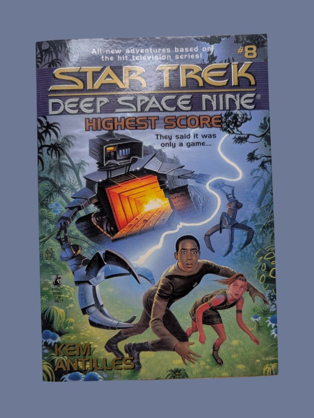 BOGO Vintage 1996 Star Trek Deep Space Nine Highest Score #8